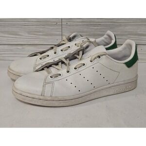 Adidas Stan Smith White / Green Womens Shoes‎ Size 6